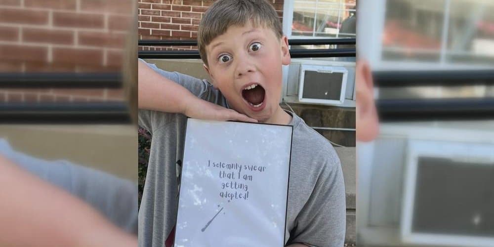 11 Year Old Boy Finds His Forever Home