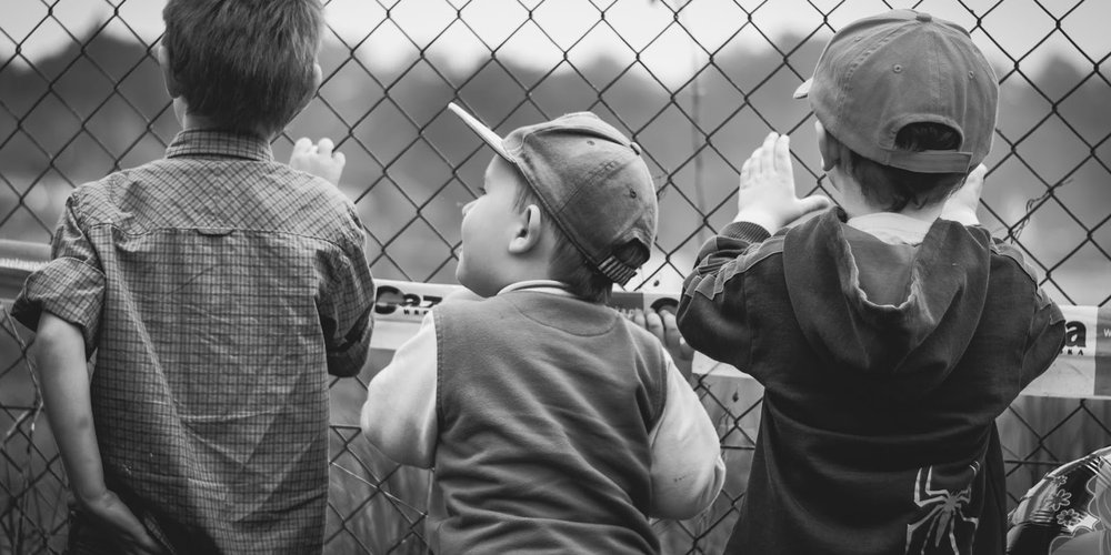 image of 3 kids in b & w for this foster-to-adopt minisode