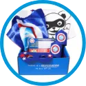 Open superhero box