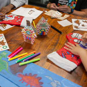 christmas themed team building activities at Foster Love
