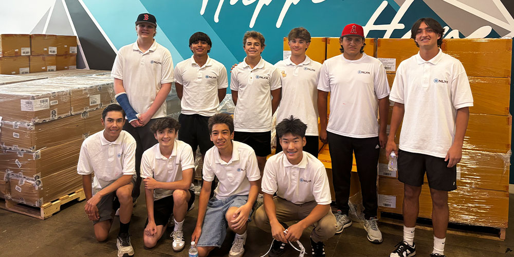 Socktober Team Building with the National League of Young Men