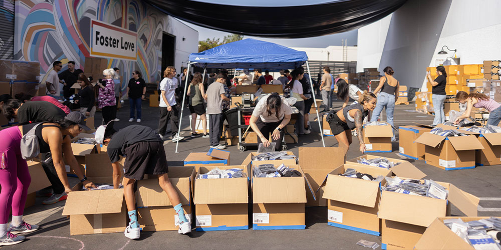 Volunteers Help Make Socktober Campaign a Shining Success