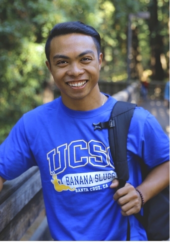College Student with backpack