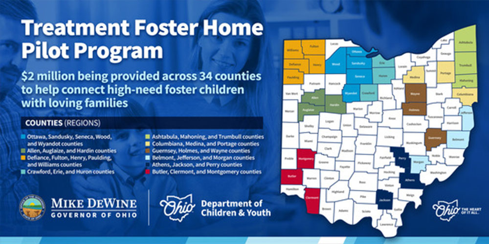ohio foster home pilot program