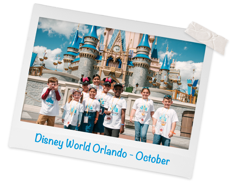 Disney Days volunteer sponsors at Disney World