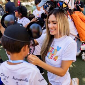 Love Island USA stars at Disney Days, Belle-a