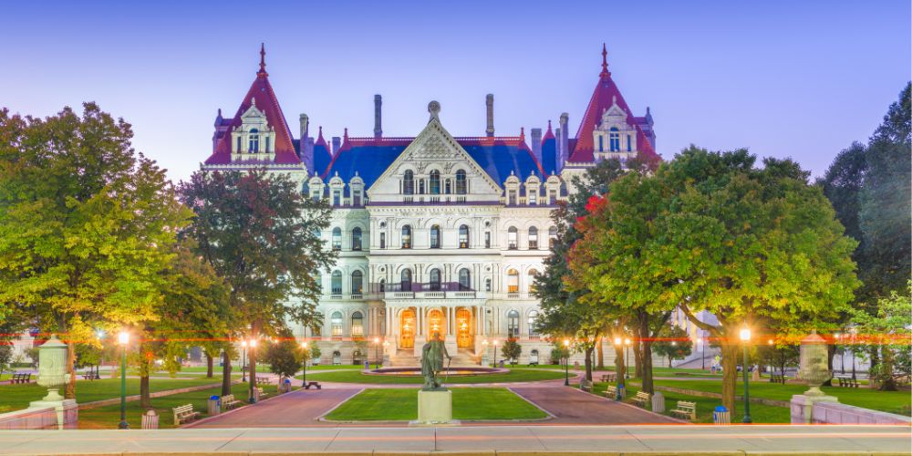 Albany, New York capital building
