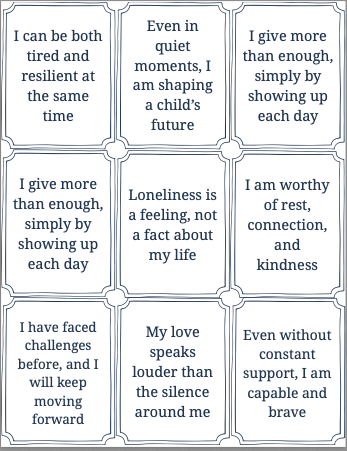 support for foster parents