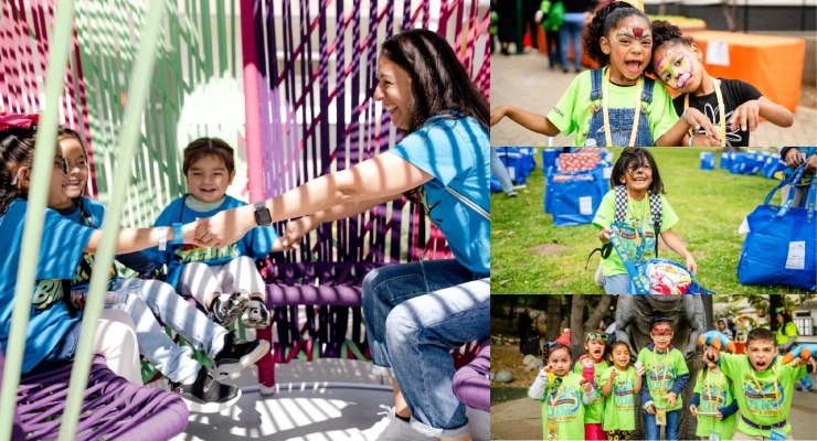 Kidspace Brithday Palooza 2025 Collage